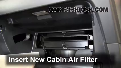 Cabin Filter Replacement: Hyundai Tucson 2010-2015 - 2012 Hyundai